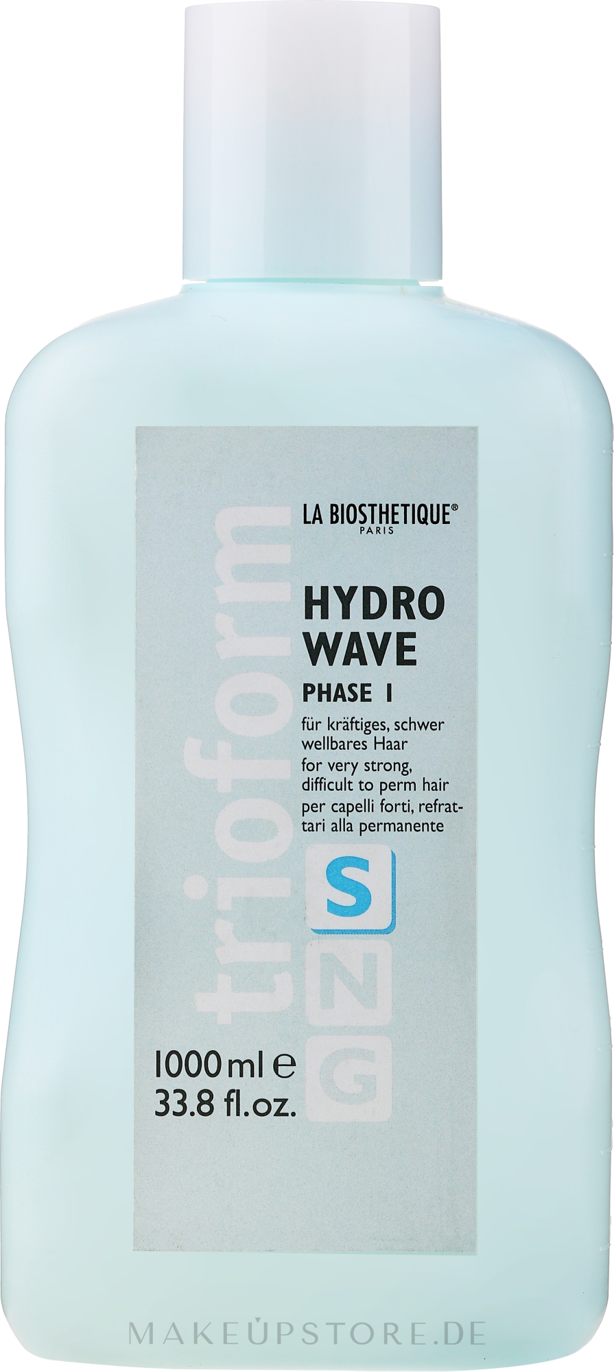 La Biosthetique TrioForm Hydrowave S Professional Use - Dauerwelle-Lotion für widerspenstiges Haar