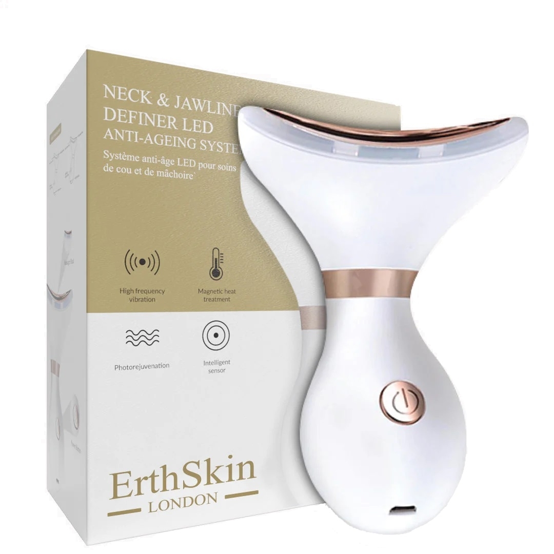 ErthSkin London Neck & Jawline Definer LED Anti-Ageing System - Gerät zur Korrektur von Hals und Kinnlinie